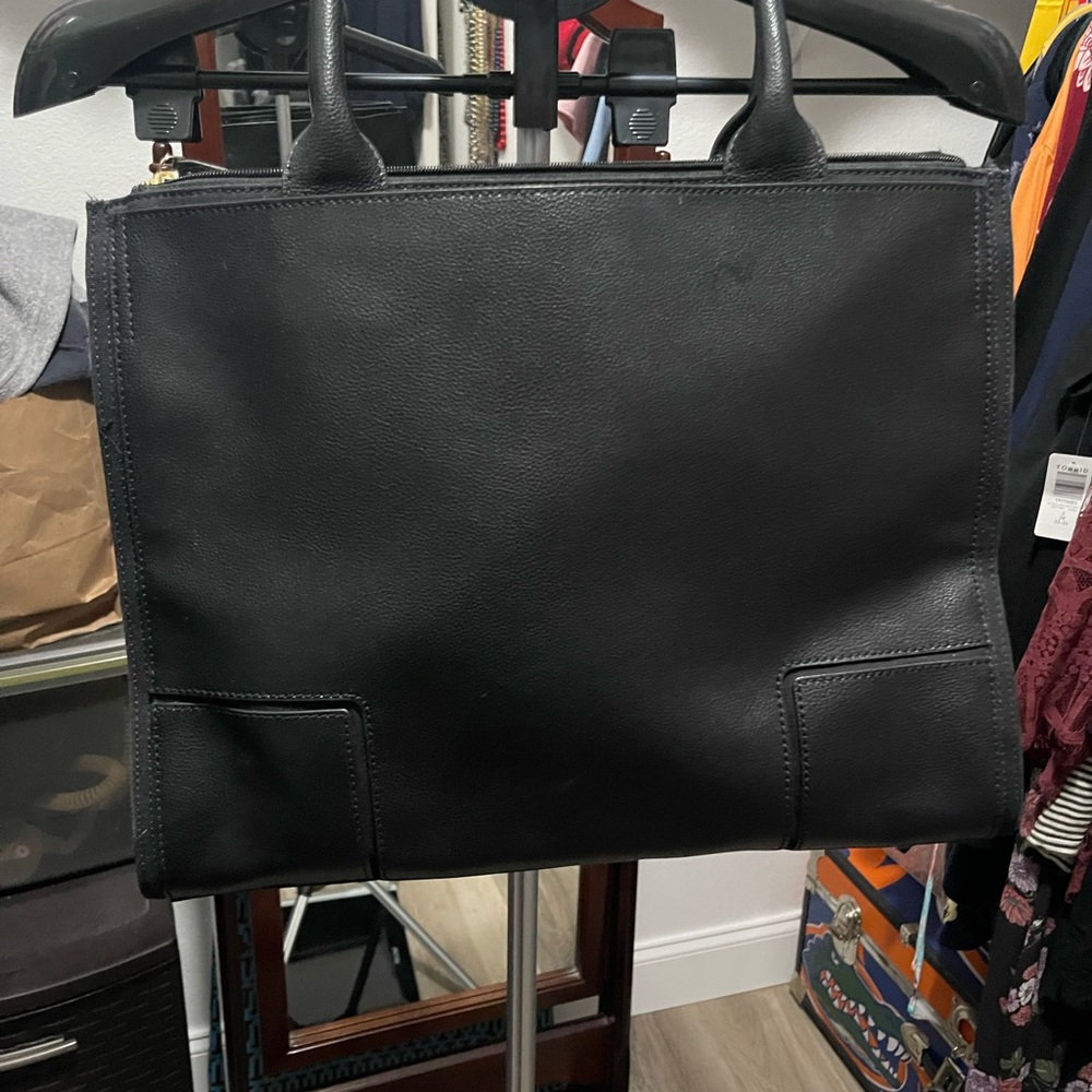 Tory Burch Laptop leather tote- great condition - Picture 6 of 6